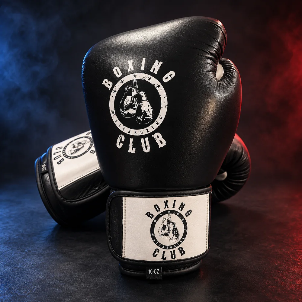 Чёрные боксёрские перчатки Boxing Club